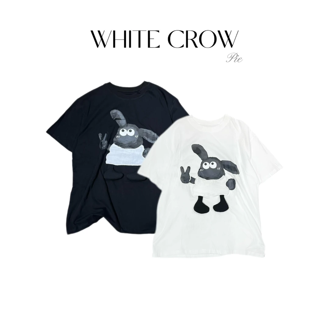 白乌鸦[小羊]10007短袖体恤