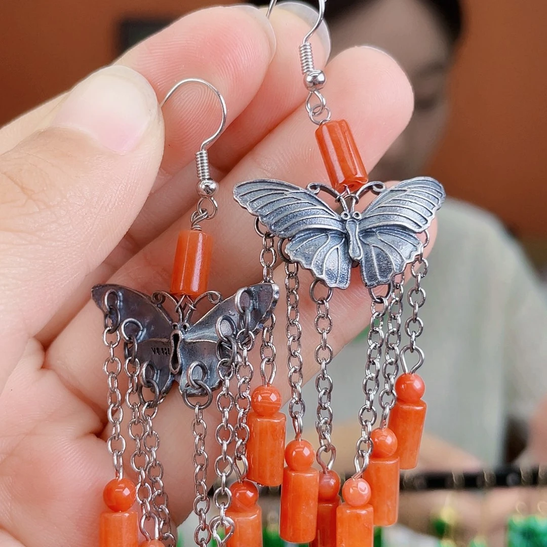 翡翠未镶嵌耳饰饰品