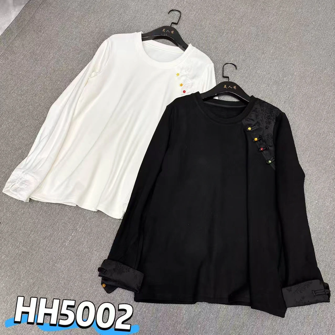 妃儿红家冬季新款女装德绒国风上衣 HH5002
