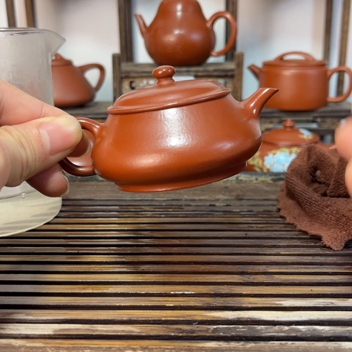 紫砂茶壶原矿紫砂手工制作