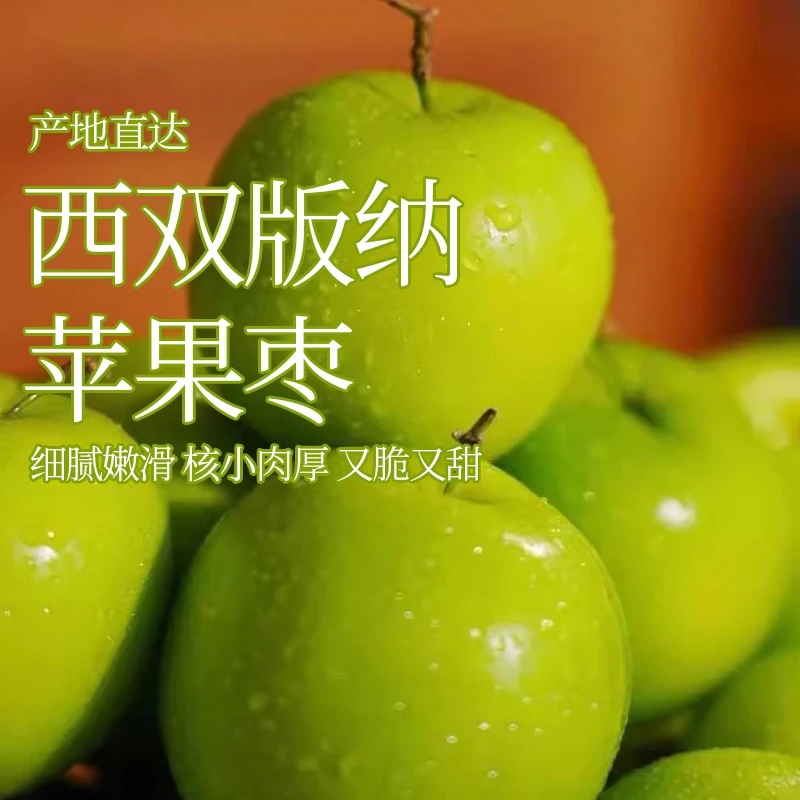 苹果枣清甜云南西双版纳当季新鲜采摘原产地发货