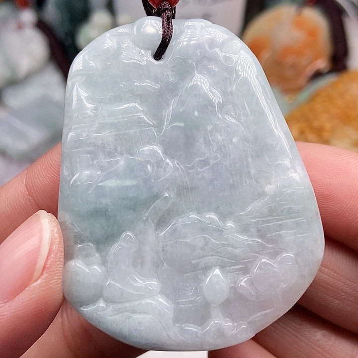 未镶嵌挂件翡翠翡翠