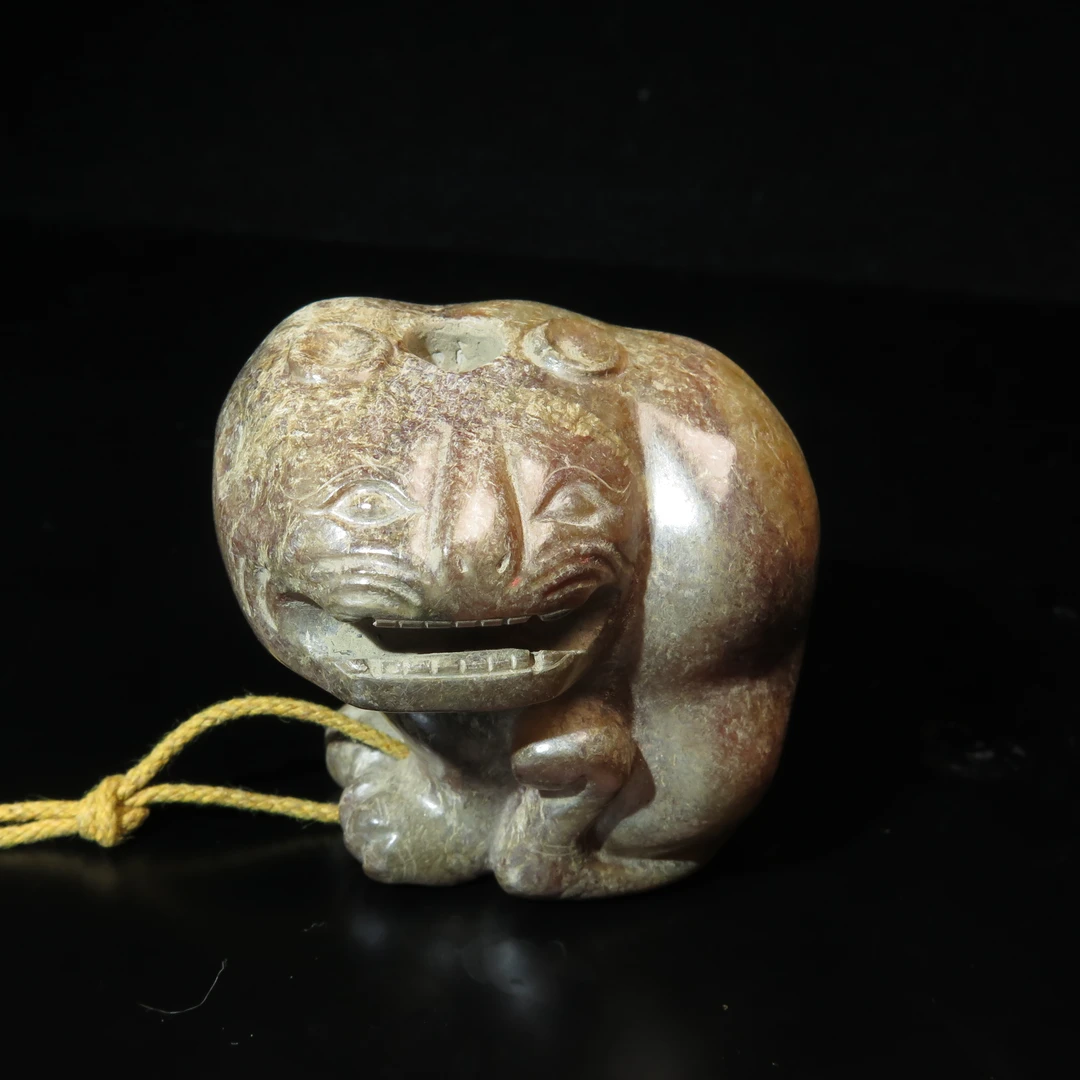 明代玉虎/MZ545346/和田玉/民族文物