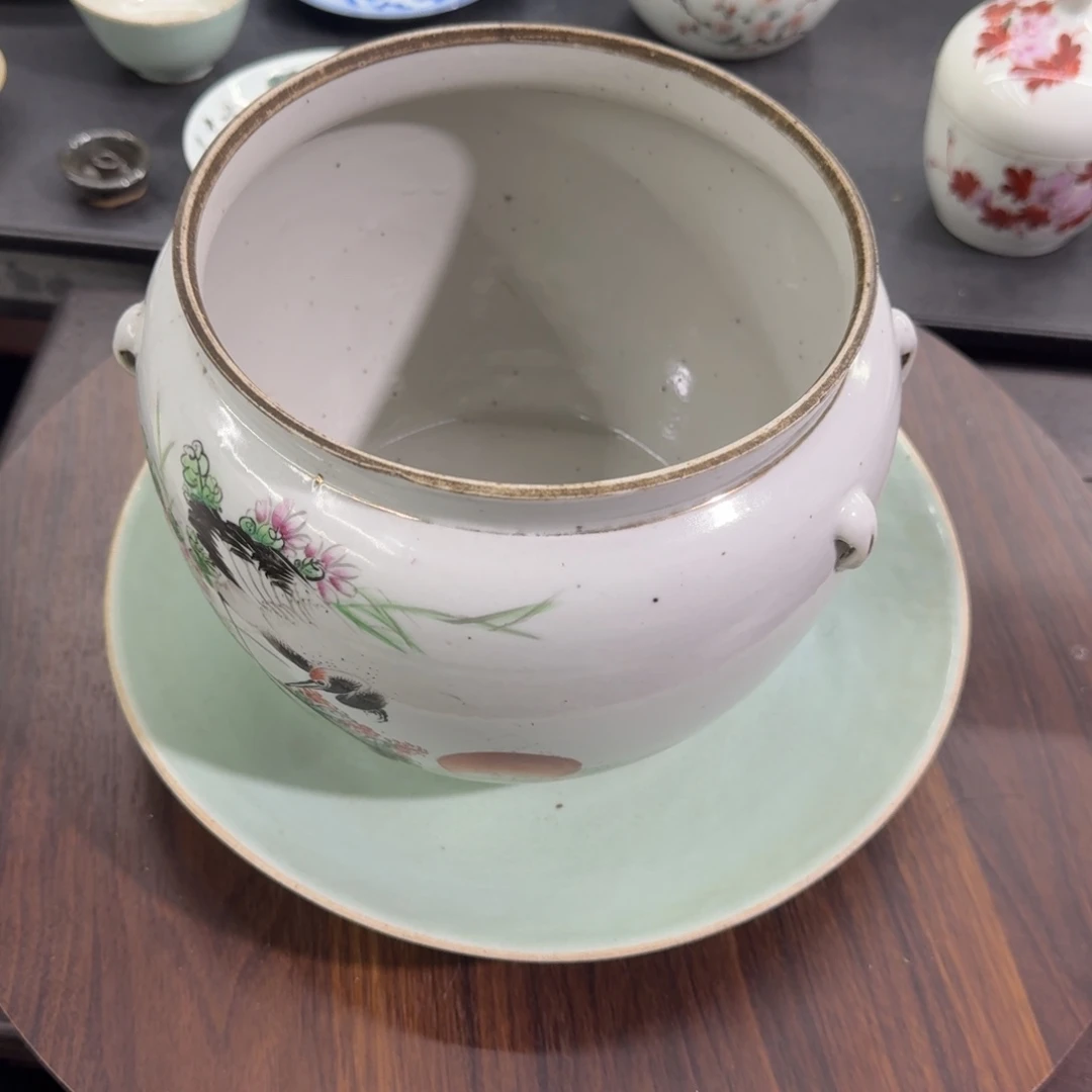 山***舟摆件我的瓷器一物一拍