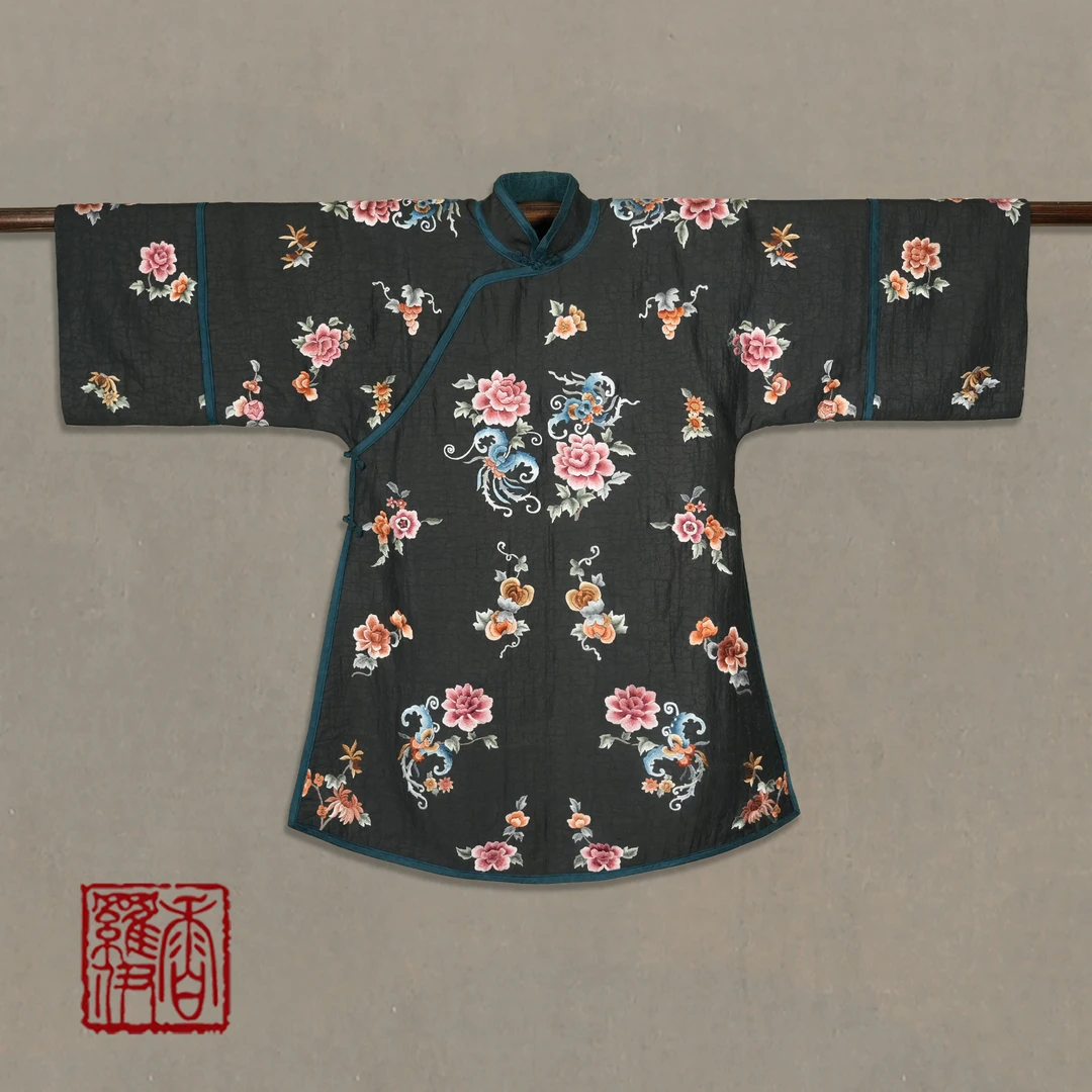 香罗伊【花烬】传统复古中式绣花衣
