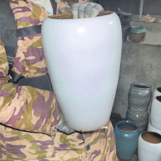 红陶口15高33瑕疵