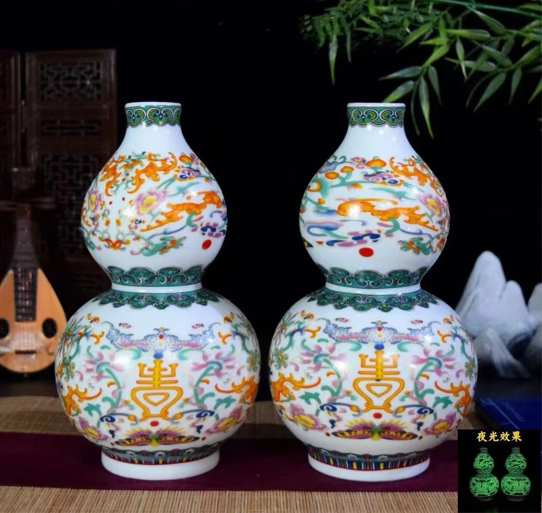 【精选】个性精美福禄双瓶流水摆件11