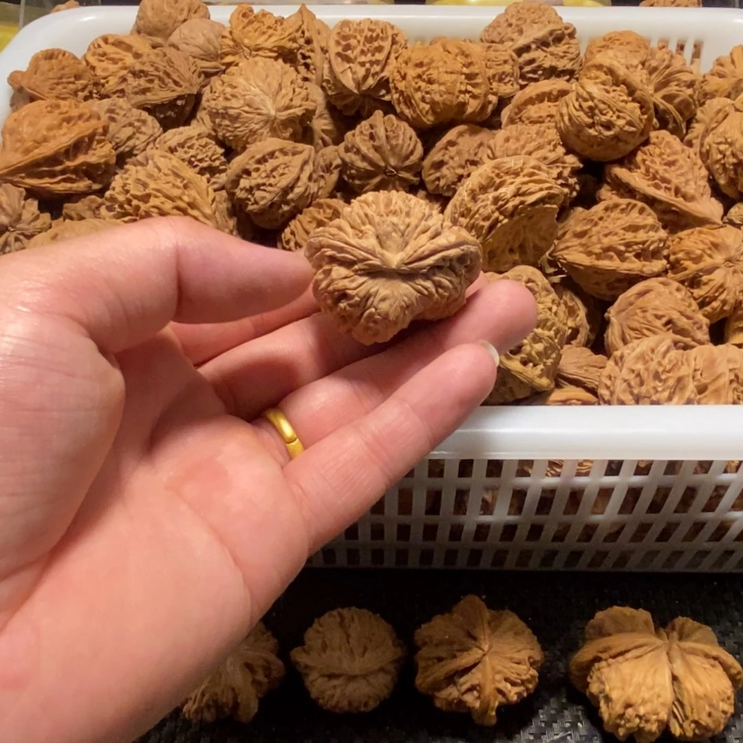 用***0吊坠文玩核桃核桃异形单只异形