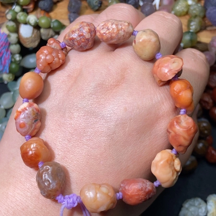 【闪购商品】玛瑙/玉髓颈饰合金