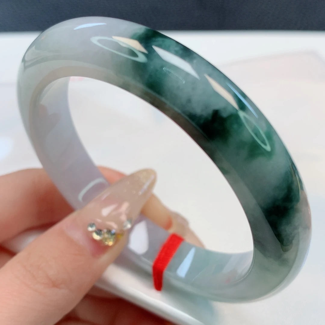 【闪购商品】翡翠手镯未镶嵌54+圈