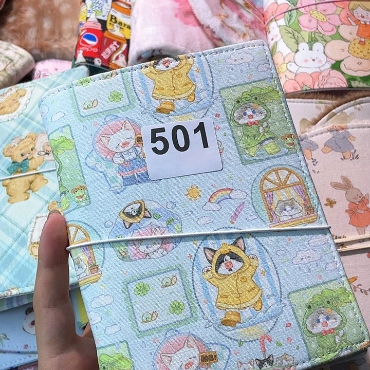 刺绣冷***眠奇葩a6活页不加纸。   501