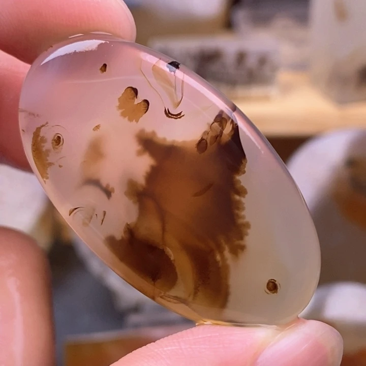 玛瑙/玉髓吊坠(不含链)未镶嵌