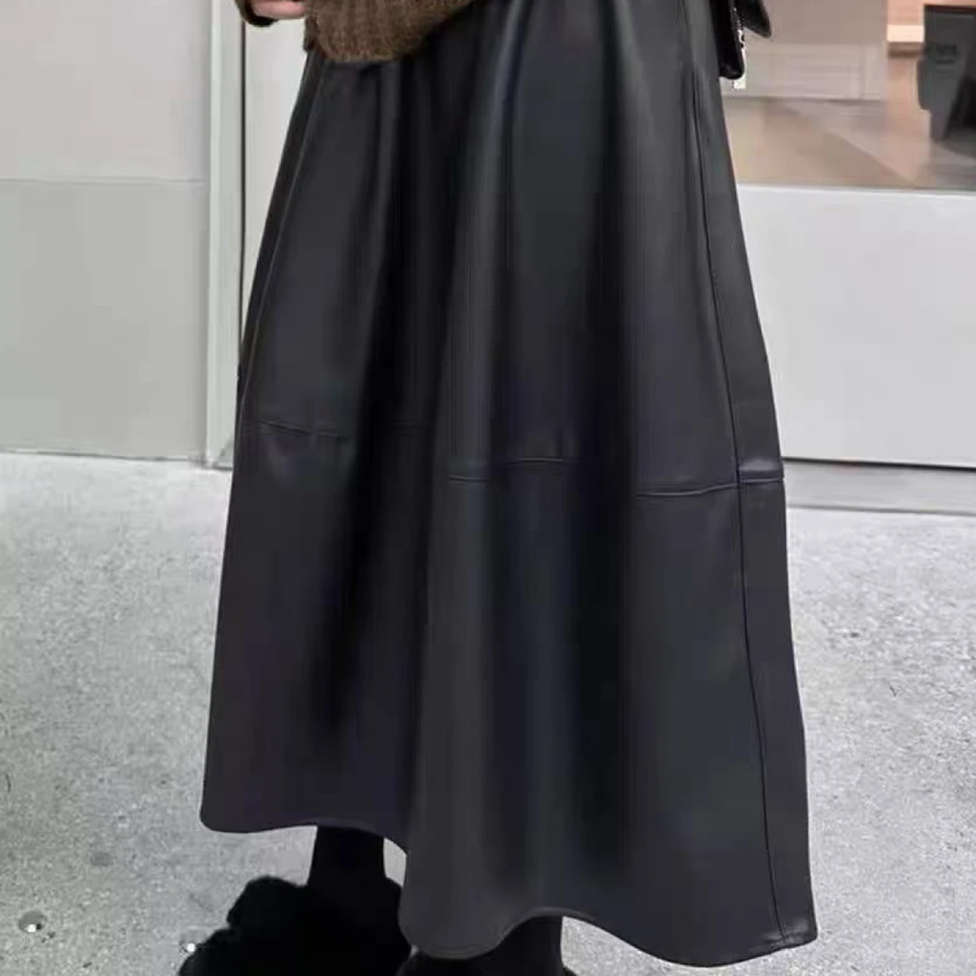 早秋新款  半身伞裙子  显瘦气质 百搭时尚网红