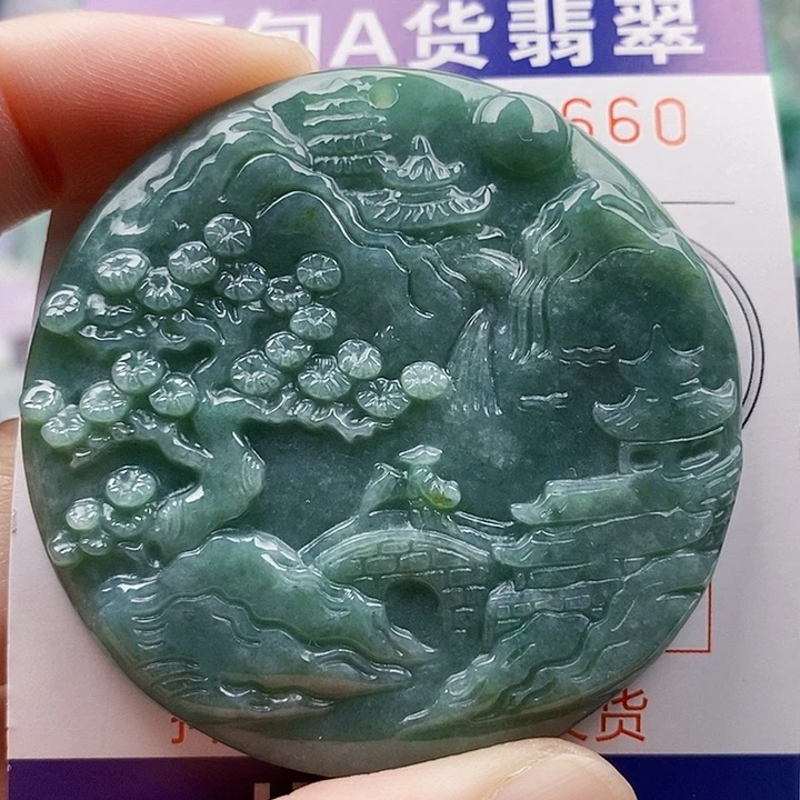 吊坠(不含链)未镶嵌翡翠