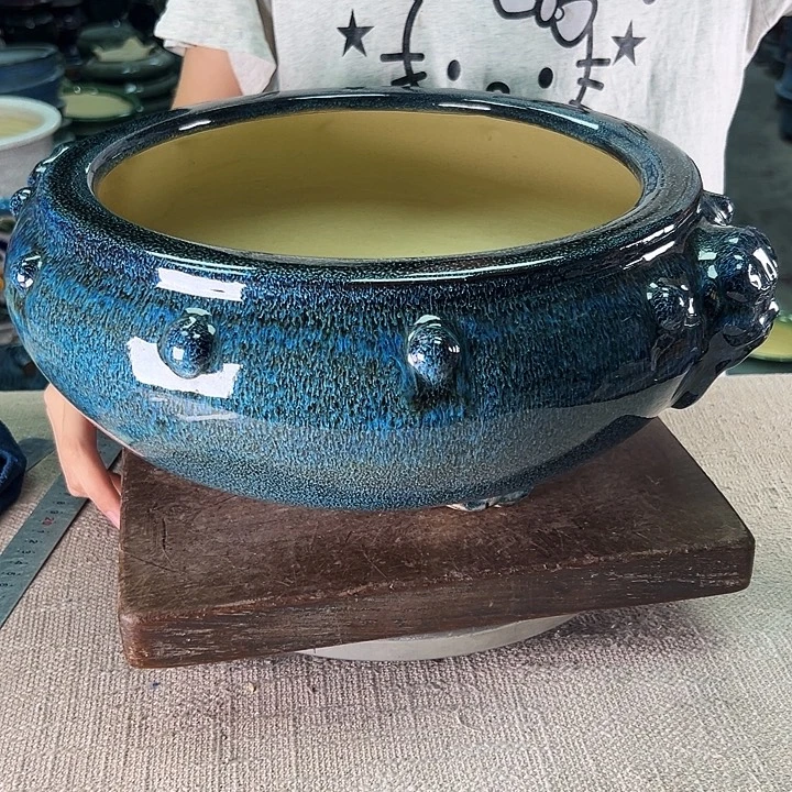 泳坤堂石湾盆陶瓷