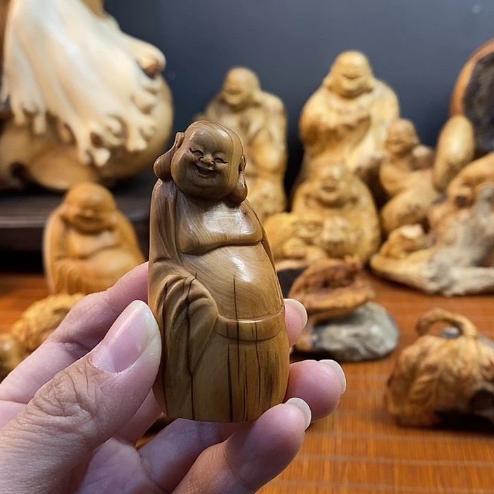 柏木（崖柏）大肚弥勒