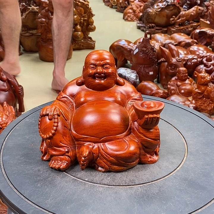 花梨木类小巴花梨木座佛20