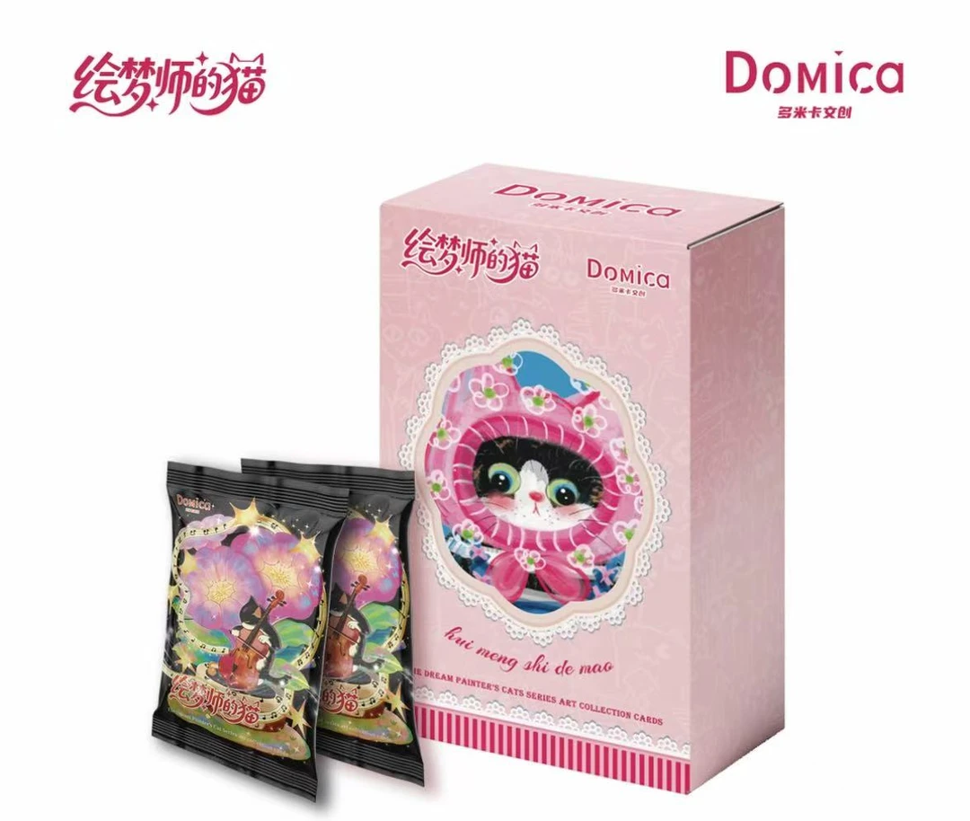 【10k20】Domica多米卡绘梦师的猫艺术家收藏卡牌【默认代拆】
