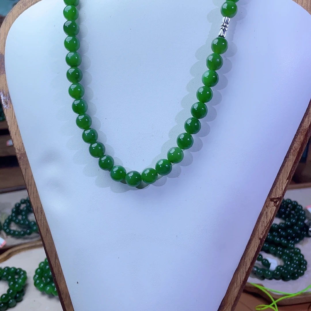 和田玉（碧玉）未镶嵌颈饰10