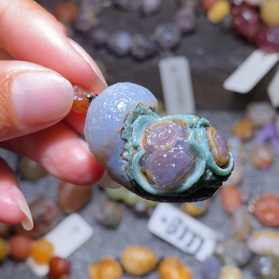玛瑙/玉髓未镶嵌珠宝半成品