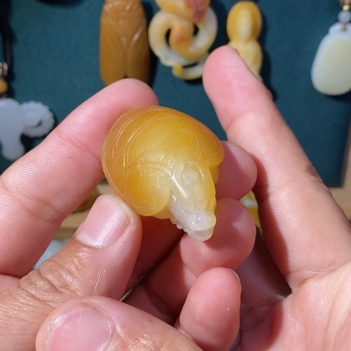 【闪购商品】和田玉挂件未镶嵌姜****》