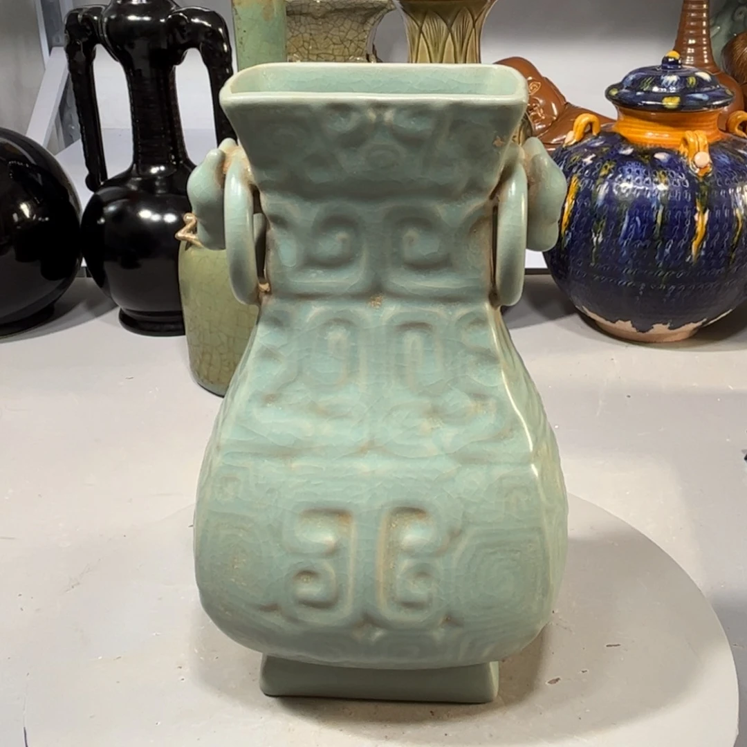 瓶汝窑瓶子品相完美