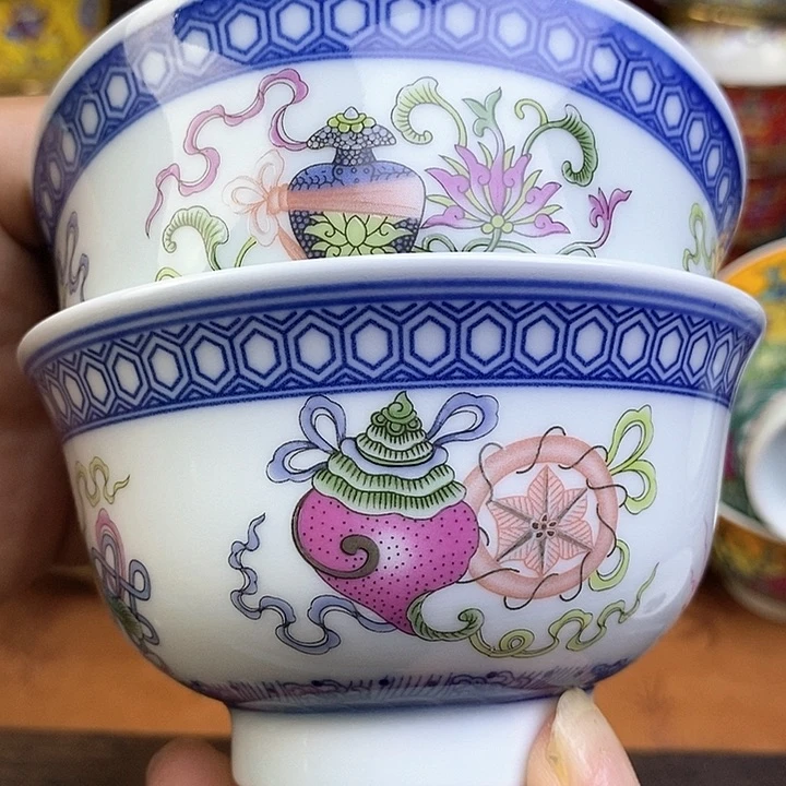 景德镇陶瓷藏式茶碗