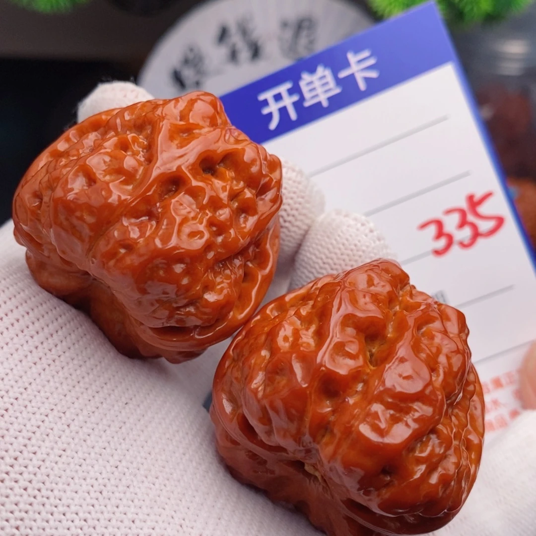 把件文玩核桃40蛤蟆头335