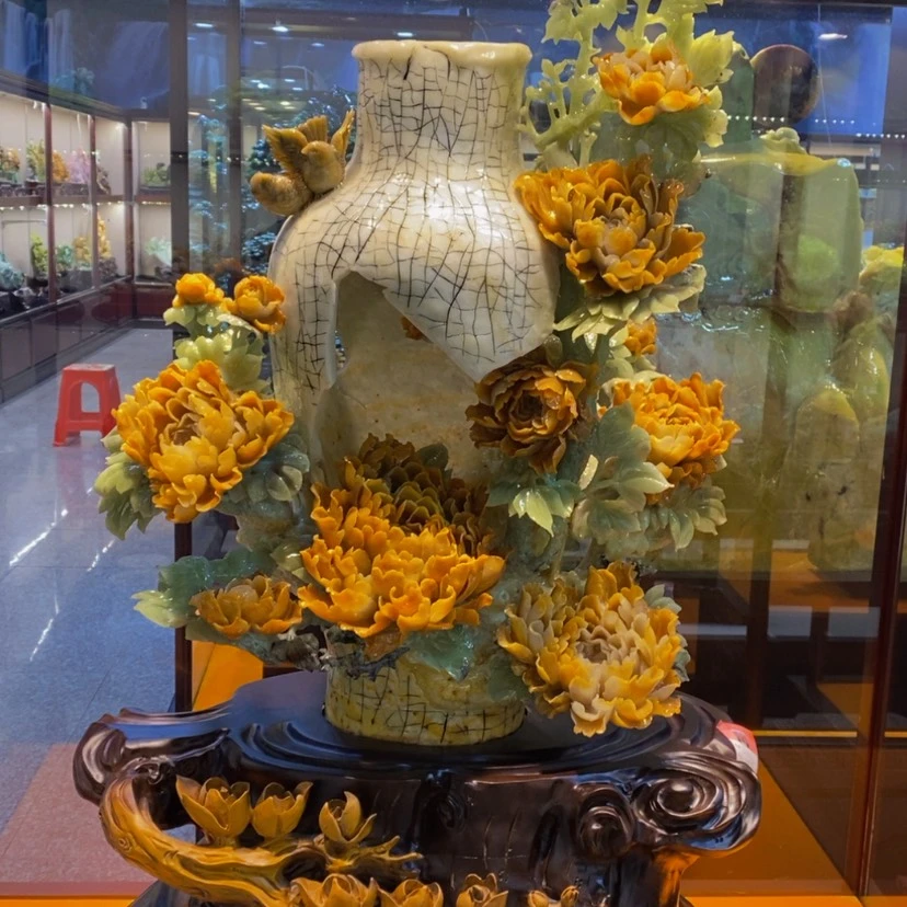 【闪购商品】蛇纹石玉摆件未镶嵌
