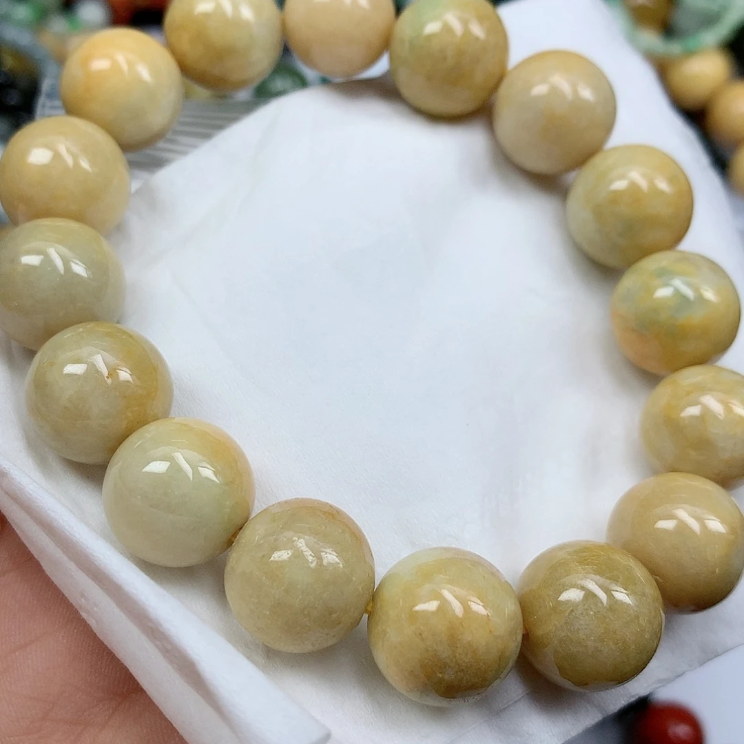 翡翠颈饰未镶嵌手串