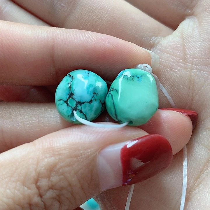 绿松石珠宝奇石未镶嵌