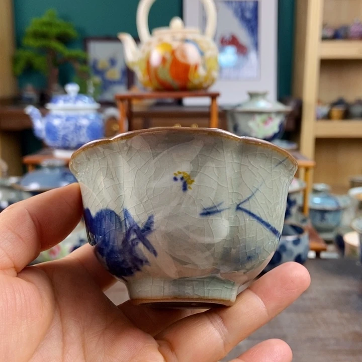 瓷片手工制作工艺精湛等特点