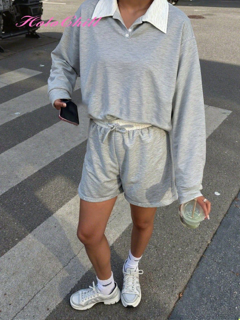 跨境尾单全店亏本清！卫衣套装  KPMY0133+KPMY0132套装运动时尚