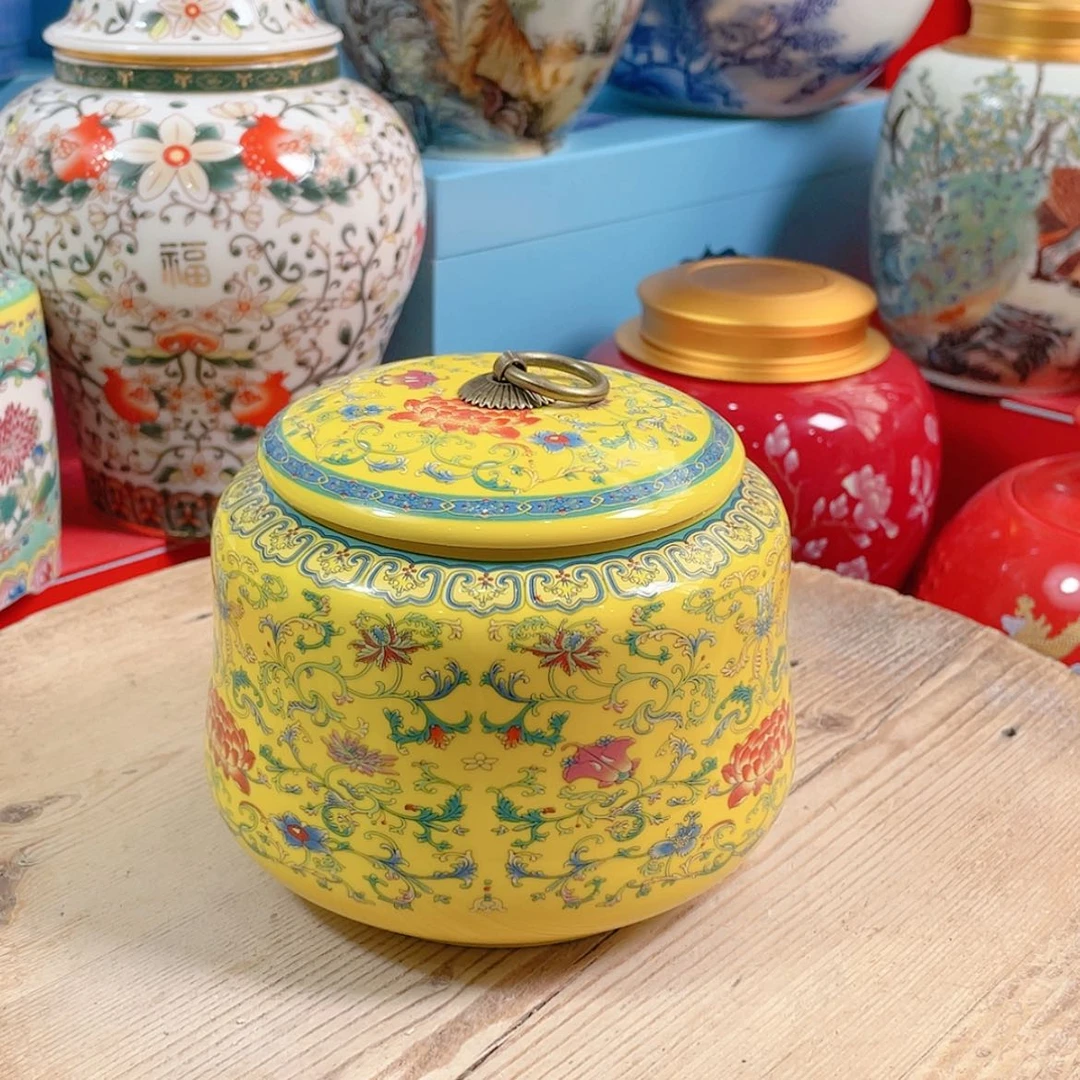 【闪购商品】罐陶瓷茶叶罐密封罐