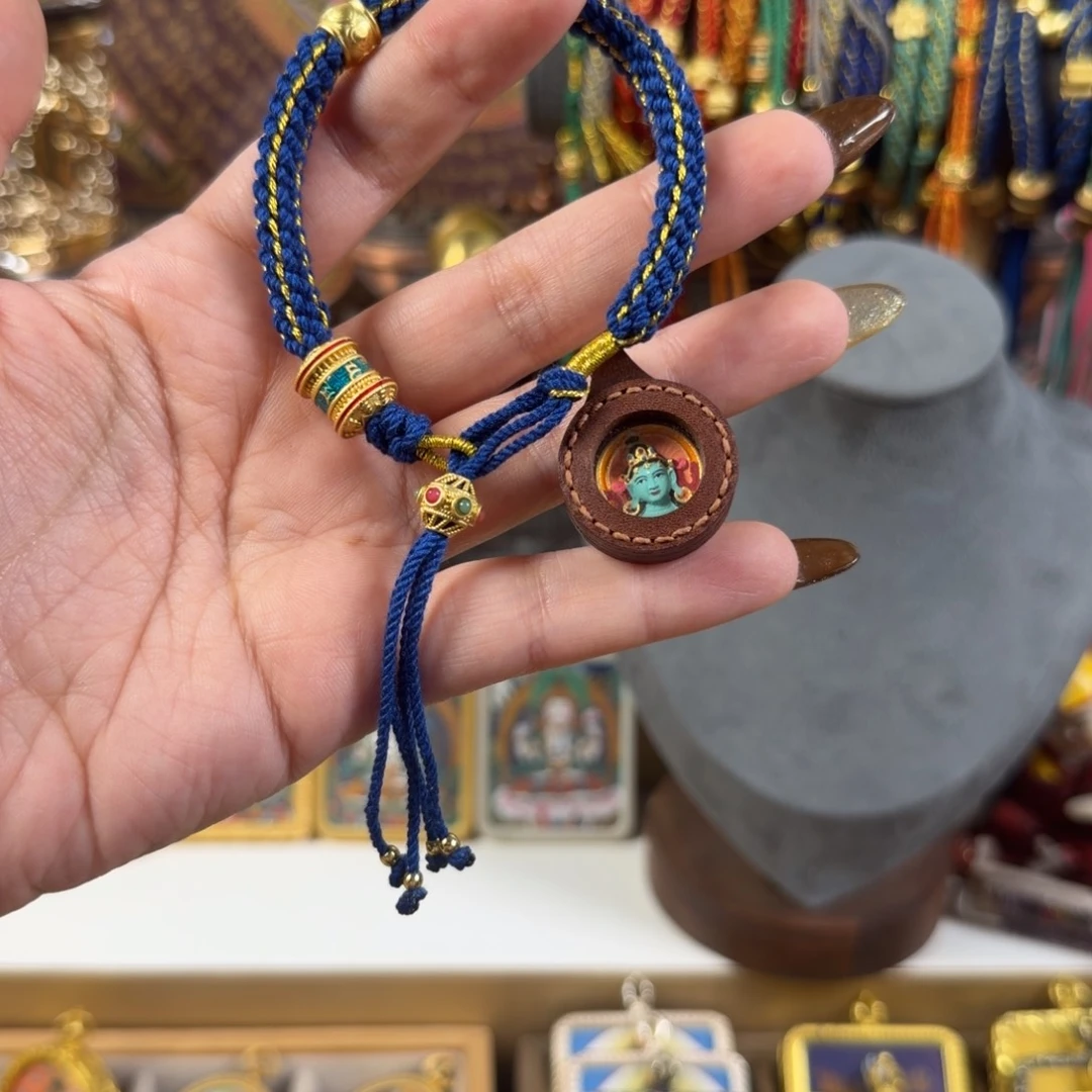 绿度母手绳，藏传擦擦