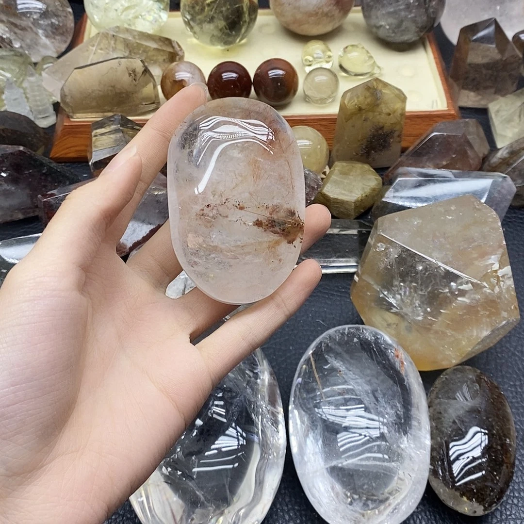 珠宝半成品水晶未镶嵌236水晶石