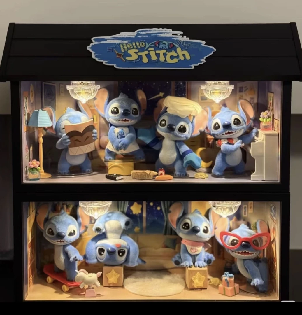 【婉婉拆盒】Hello史迪奇系列手办盲盒可爱摆件植绒潮玩礼物