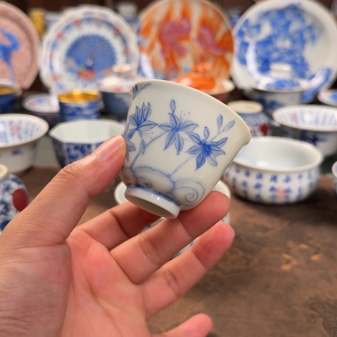 纯手工手绘陶瓷茶具