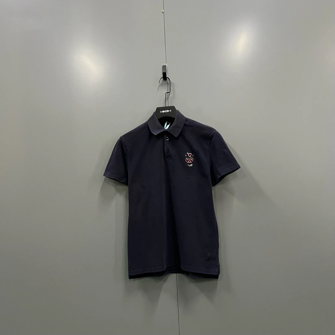 zz1 藏青色刺绣polo衫 L码/206585