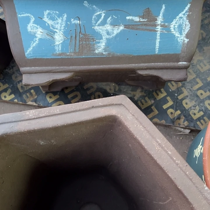 紫砂花盆透气花盆