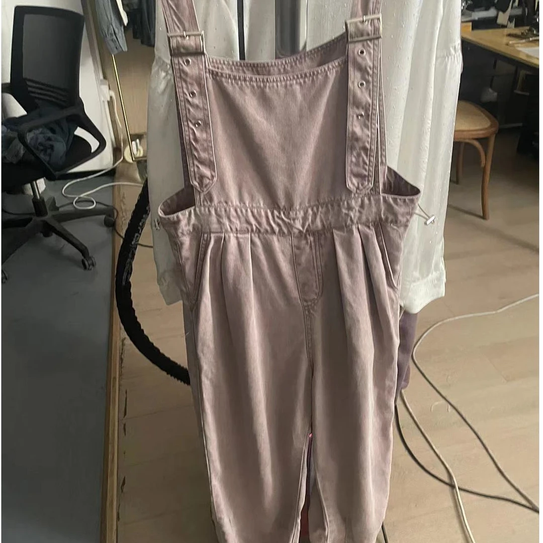 【慧姐】透气牛仔背带裤【10212】