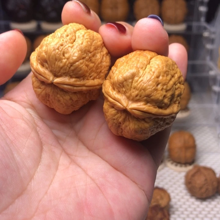 把件文玩核桃60平头蟾37尺