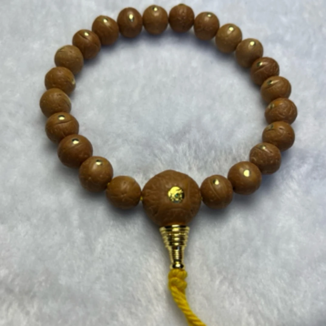 尼泊尔凤眼菩提手串尺寸10.5左右