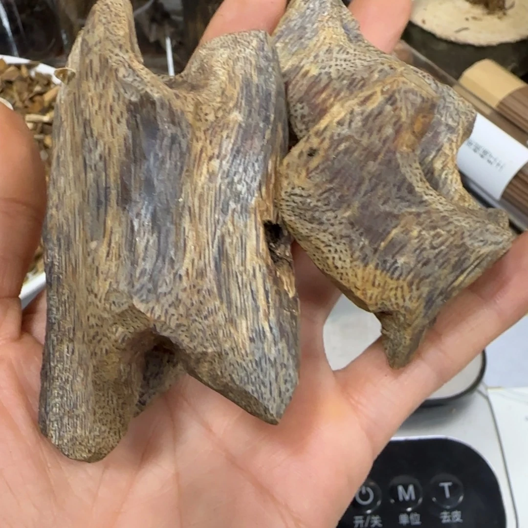 摆件沉香奇楠沉香一代块料50克