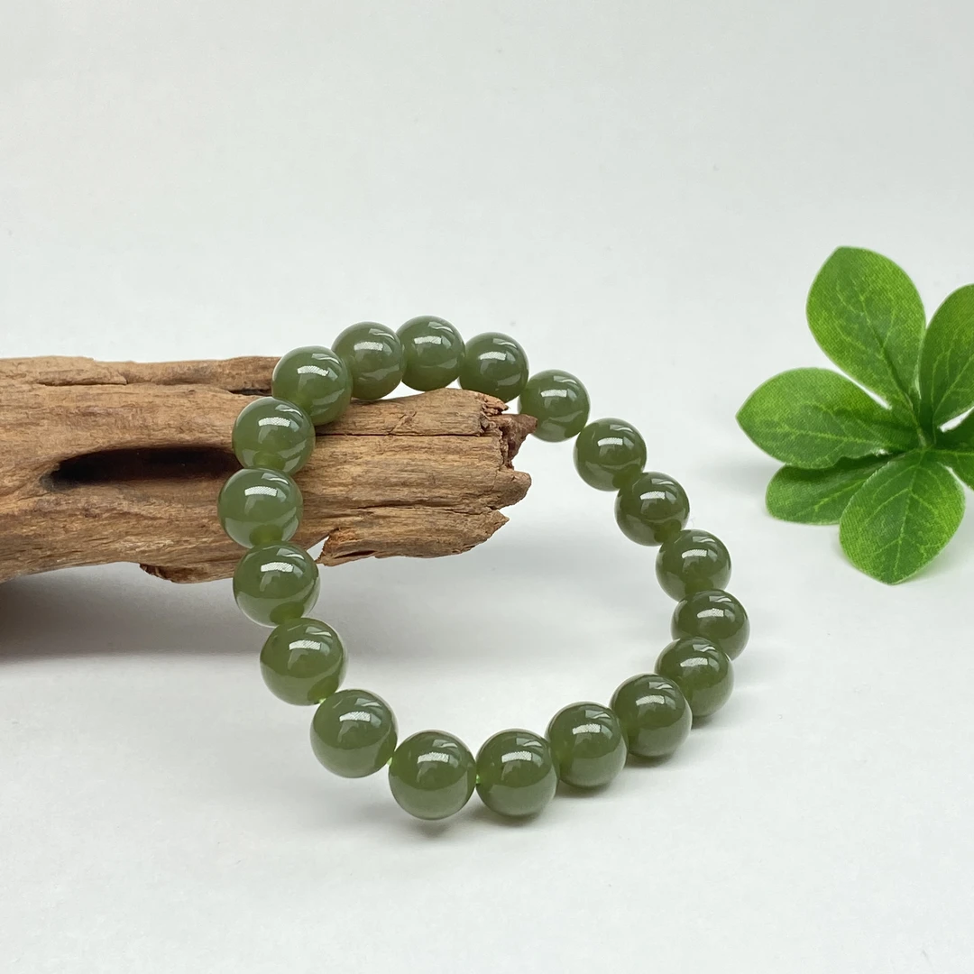 【小北好物】和田玉单圈手串约9mm+【多样性发一件】 QH16X569