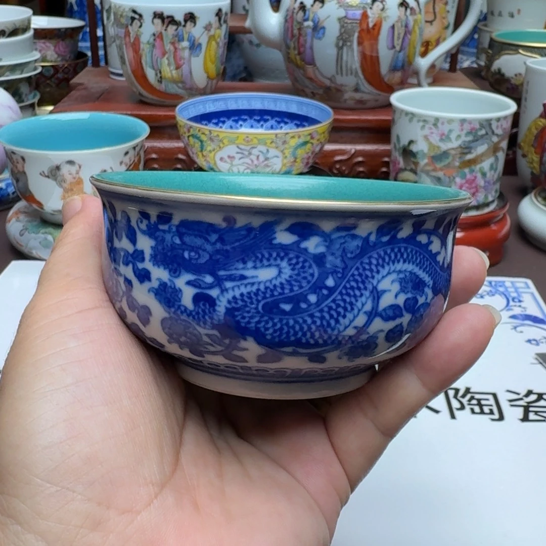 景德镇手工手绘展示