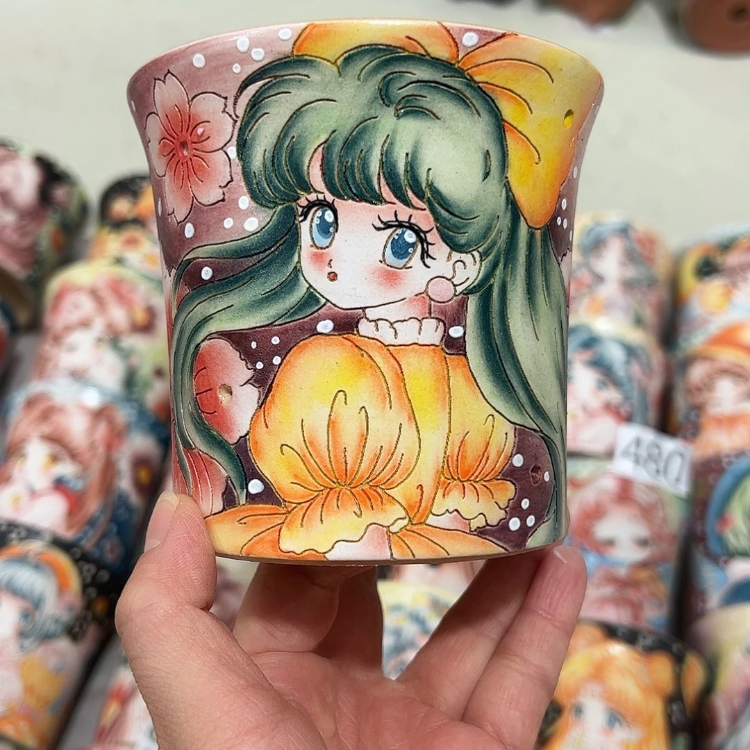 景德镇炫彩手绘口10.5