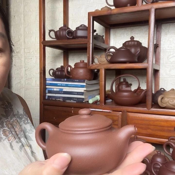 茶壶紫砂仿古150cc半手工