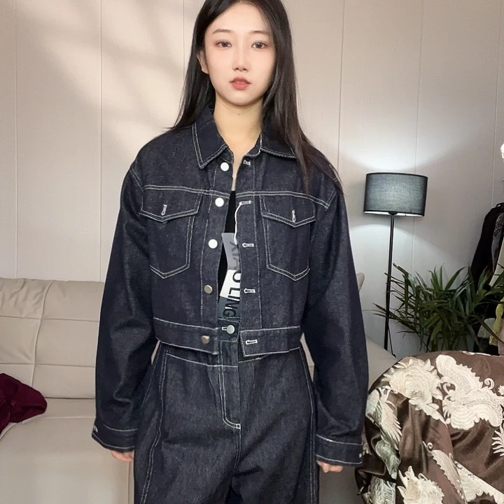大码套装裤子去拍