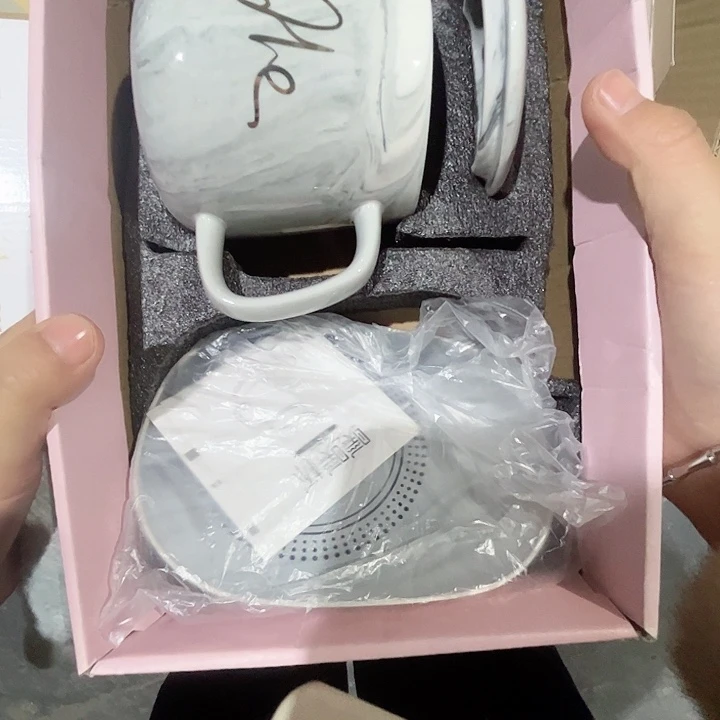 加热恒温杯套装。